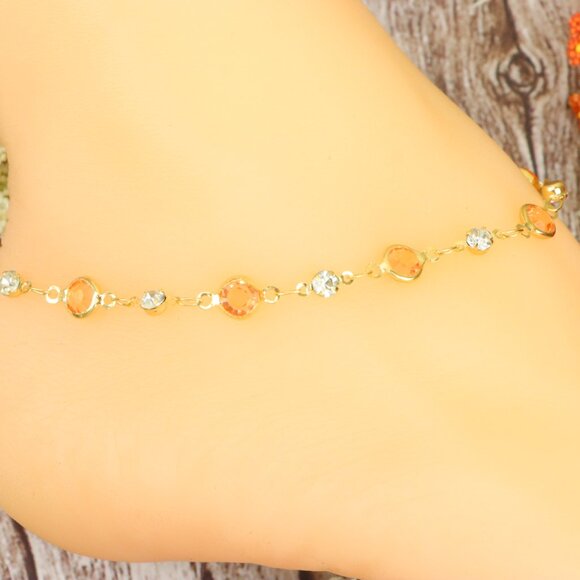 "Dainty Anklet for Women – Elegant Everyday Jewelry & Perfect Gift | MLCRC1418 - Picture 9 of 10